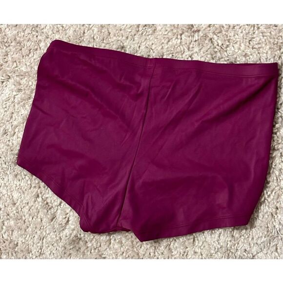 EXCELLENT Maroon Nike Spandex Shorts SIZE 1X use for swimming or athletics - Picture 2 of 3
